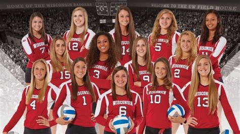 wisconsin volleyball team private photos leaked|UW